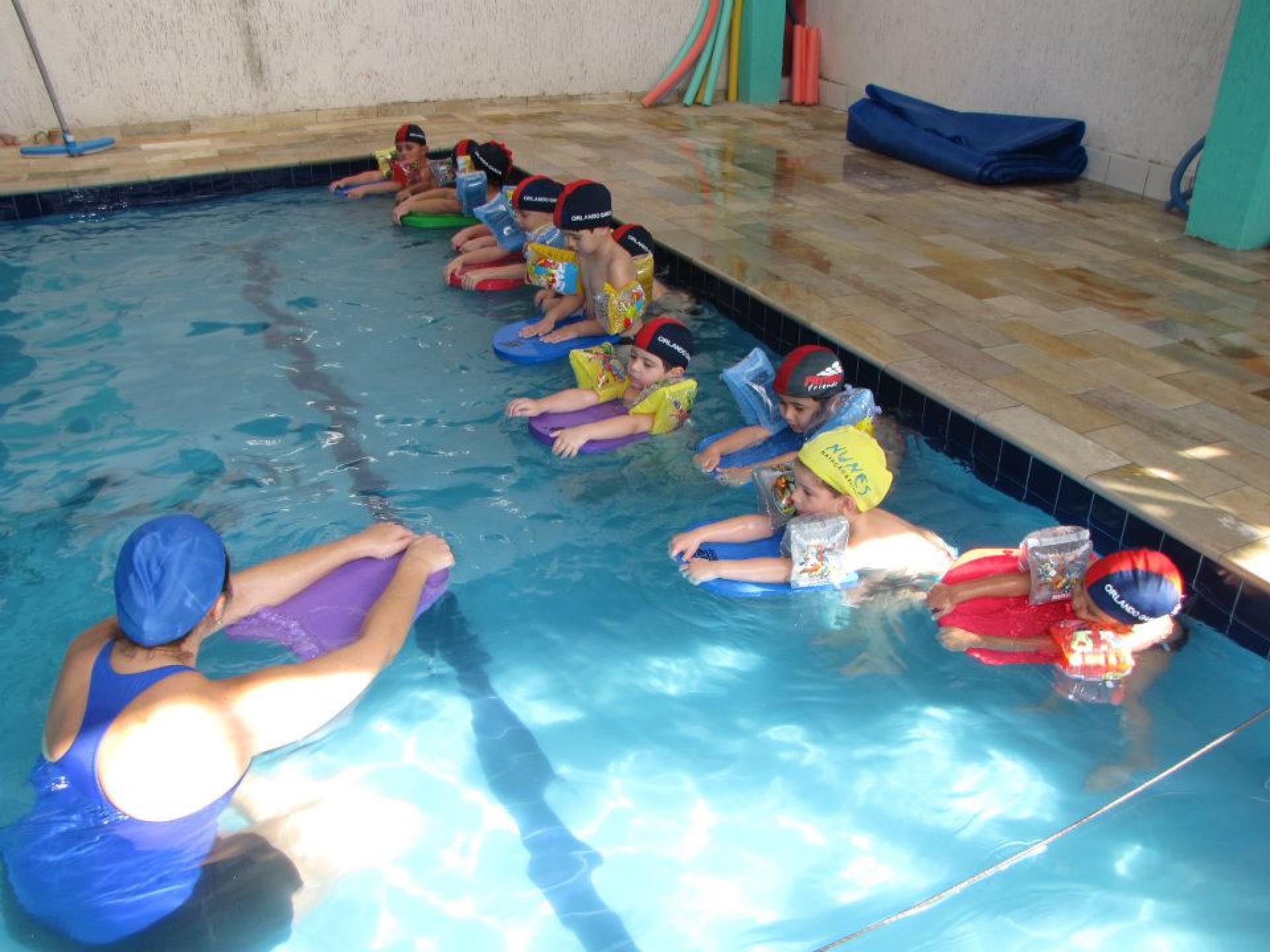 Esportes - Aulas de Natação para os alunos a partir dos 3 anos de idade